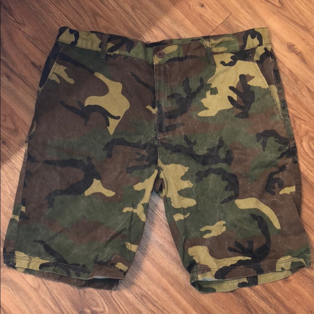 Camouflage shorts